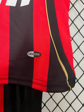 Camisa Ac Milan Retrô Home 2006/07 - Torcedor Infantil Dourada - Netmantos