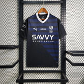 Camisa Al-Hilal Away II 23/24 - Torcedor Masculina Preta + Neymar 10 - Netmantos