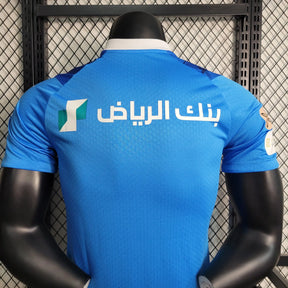 Camisa Al-Hilal Home 23/24 - Jogador Masculina Azul + Neymar 10 - Netmantos