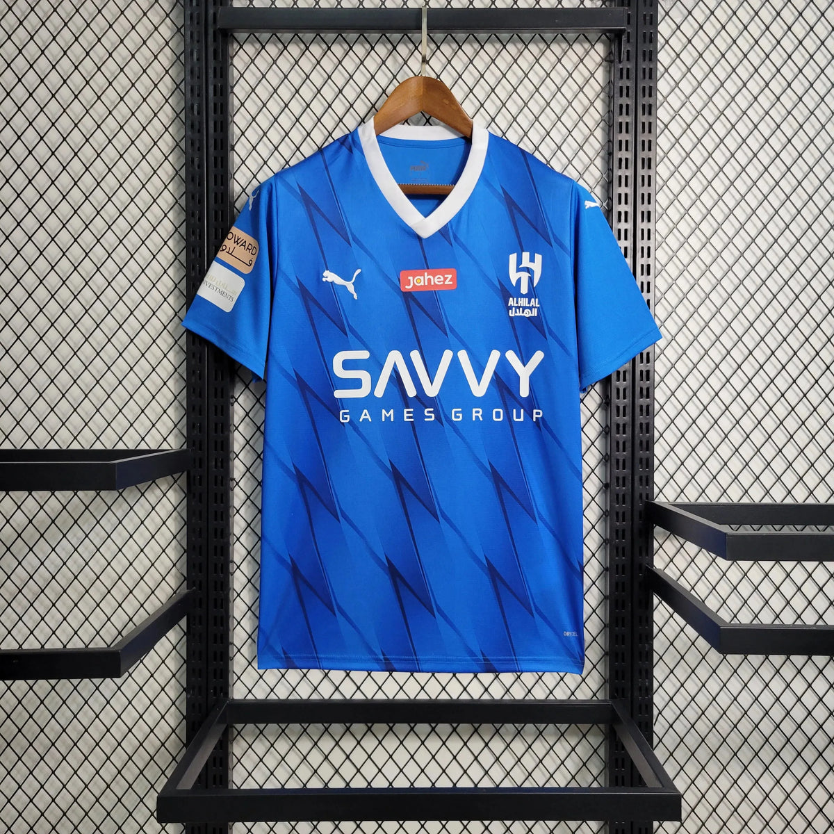 Camisa Al-Hilal Home 23/24 - Torcedor Masculina Azul + Neymar 10 - Netmantos