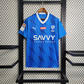 Camisa Al-Hilal Home 23/24 - Torcedor Masculina Azul + Neymar 10 - Netmantos