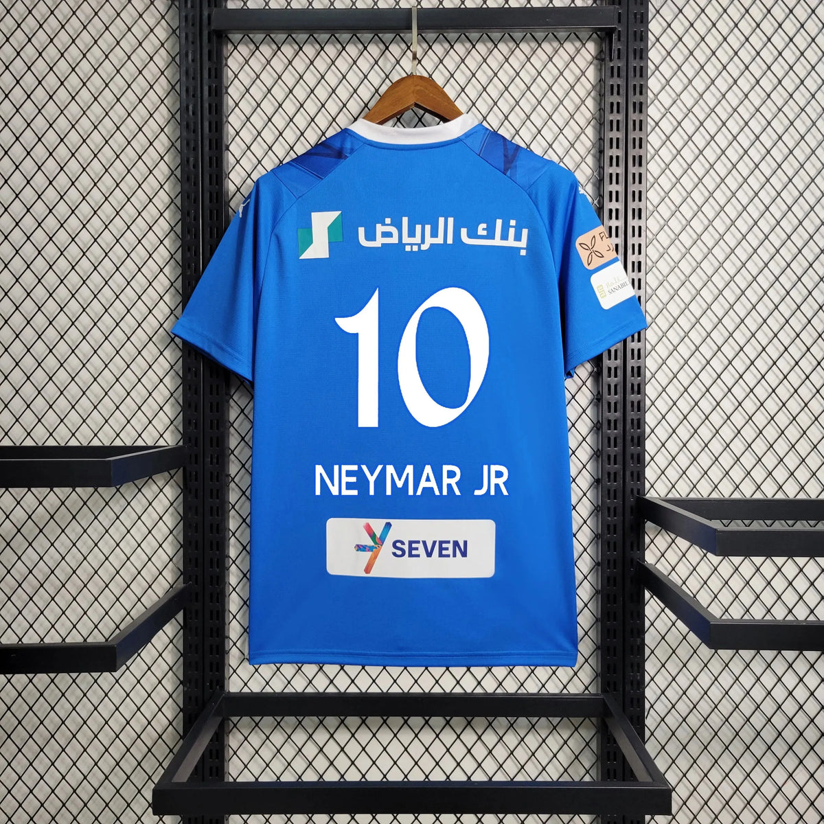 Camisa Al-Hilal Home 23/24 - Torcedor Masculina Azul + Neymar 10 - Netmantos
