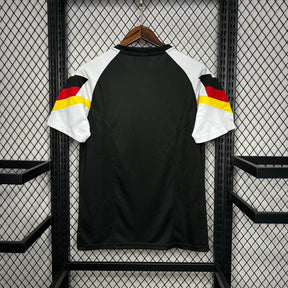 Camisa Alemanha Pré-Jogo 24/25 - Torcedor Masculina Preta - Netmantos
