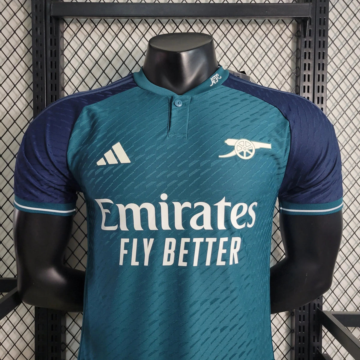 Camisa Arsenal Away II 23/24 - Jogador Masculina Azul - Netmantos