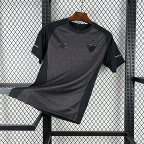 Camisa Atlético Mineiro All Black 25/26 - Torcedor Masculina Preta Refletiva - Netmantos