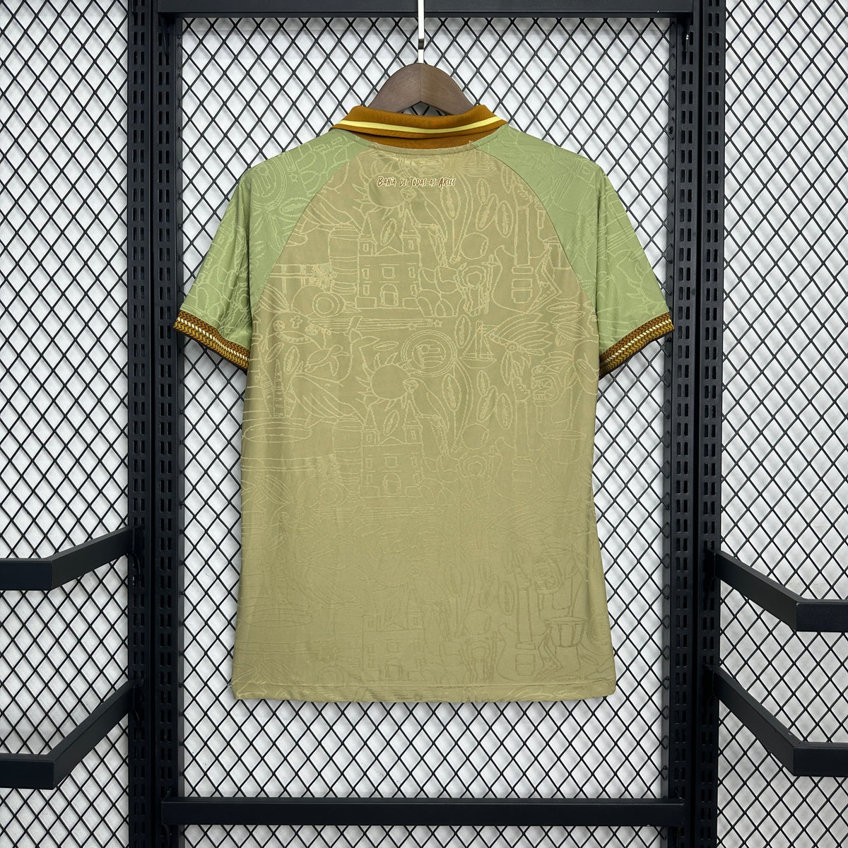 Camisa Bahia de Todas as Artes 25/26 - Torcedor Masculina Verde - Netmantos