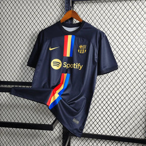 Camisa Barcelona Classic 23/24 - Torcedor Masculina Preta - Netmantos