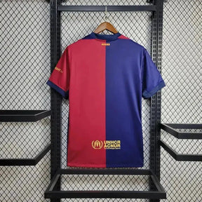 Camisa Barcelona Home 24/25 - Torcedor Masculina Azul e Vermelha - Netmantos