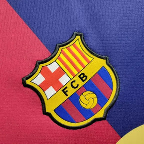 Camisa Barcelona Home 24/25 - Torcedor Masculina Azul e Vermelha - Netmantos