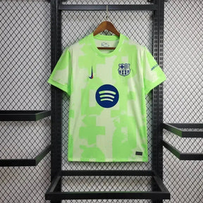 Camisa Barcelona Third Away 24/25 - Torcedor Masculina Verde - Netmantos
