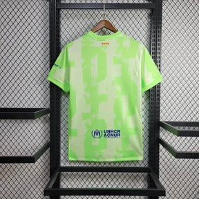 Camisa Barcelona Third Away 24/25 - Torcedor Masculina Verde - Netmantos