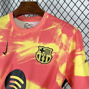 Camisa Barcelona Treino 25/26 - Torcedor Masculina Laranja - Netmantos