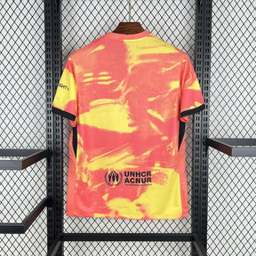 Camisa Barcelona Treino 25/26 - Torcedor Masculina Laranja - Netmantos