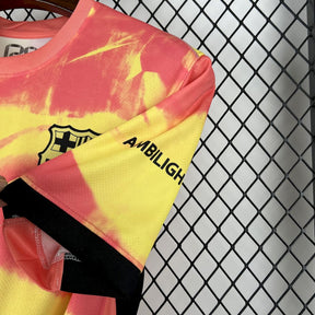 Camisa Barcelona Treino 25/26 - Torcedor Masculina Laranja - Netmantos