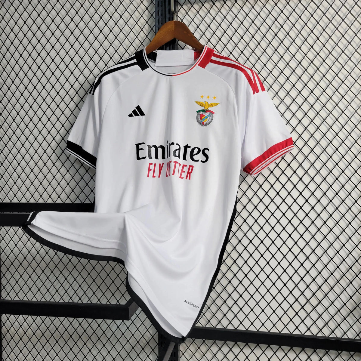 Camisa Benfica Away 23/24 - Torcedor Masculina Branca - Netmantos