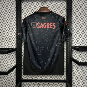 Camisa Benfica Away 24/25 - Torcedor Masculina Preta - Netmantos