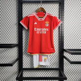 Camisa Benfica Home 23/24 - Torcedor Infantil Vermelha - Netmantos