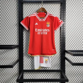 Camisa Benfica Home 23/24 - Torcedor Infantil Vermelha - Netmantos