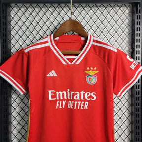 Camisa Benfica Home 23/24 - Torcedor Infantil Vermelha - Netmantos