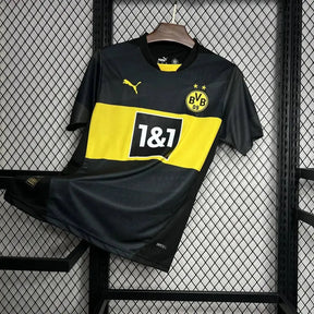 Camisa Borussia Dortmund Away 24/25 - Torcedor Masculina Preta - Netmantos