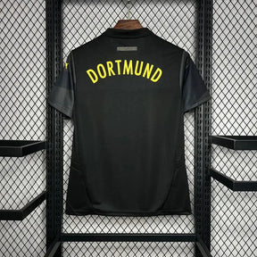 Camisa Borussia Dortmund Away 24/25 - Torcedor Masculina Preta - Netmantos