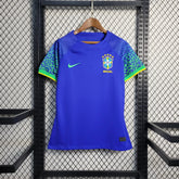 Camisa Brasil Away 22/23 - Torcedor Feminina Azul - Netmantos