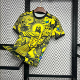 Camisa Brasil Edição Especial Cristo Redentor - Torcedor Masculina Amarela - Netmantos