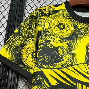 Camisa Brasil Edição Especial Cristo Redentor - Torcedor Masculina Amarela - Netmantos
