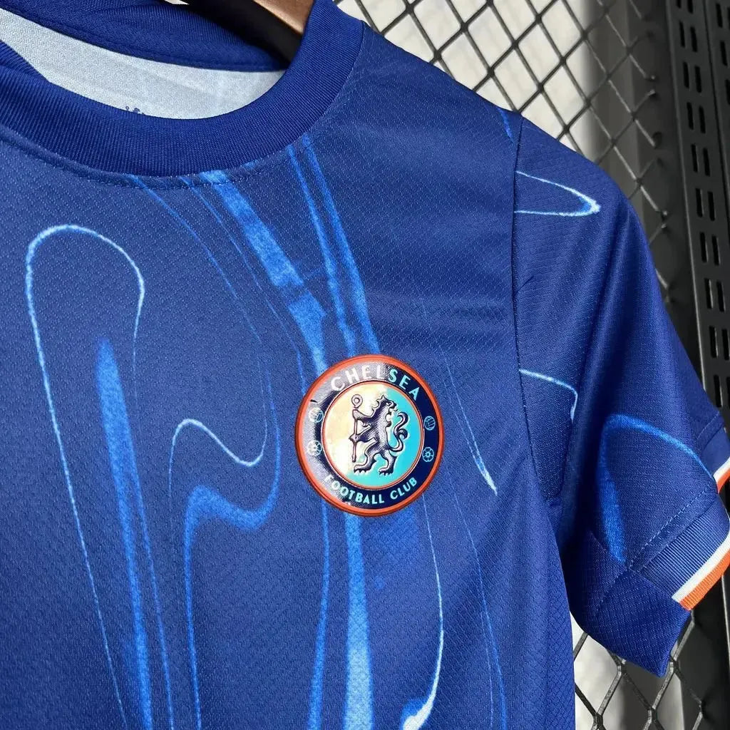 Camisa Chelsea Home 24/25 - Torcedor Infantil Azul - Netmantos