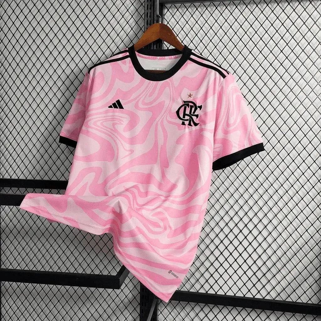 Camisa Flamengo Edição Especial 23/24 - Torcedor Masculina Rosa - Netmantos