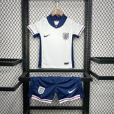Camisa Inglaterra Home 24/25 - Torcedor Infantil Branca - Netmantos