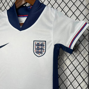 Camisa Inglaterra Home 24/25 - Torcedor Infantil Branca - Netmantos