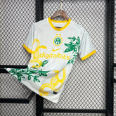 Camisa Inter de Milão Edição Especial 24/25 - Torcedor Masculina Dragão Branca e Amarela - Netmantos