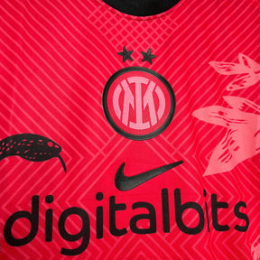 Camisa Inter de Milão Edição Especial 24/25 - Torcedor Masculina Dragão Rosa/Vermelha - Netmantos