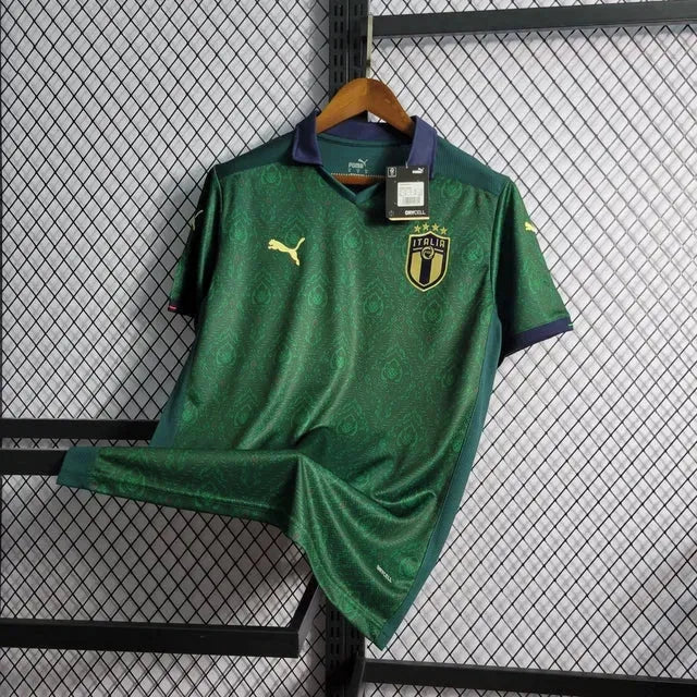 Camisa Itália Third Away 20/21 - Torcedor Masculina Verde - Netmantos