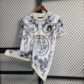 Camisa Itália x Versace 23/24- Torcedor Masculina Branca - Netmantos