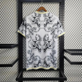Camisa Itália x Versace 23/24- Torcedor Masculina Branca - Netmantos