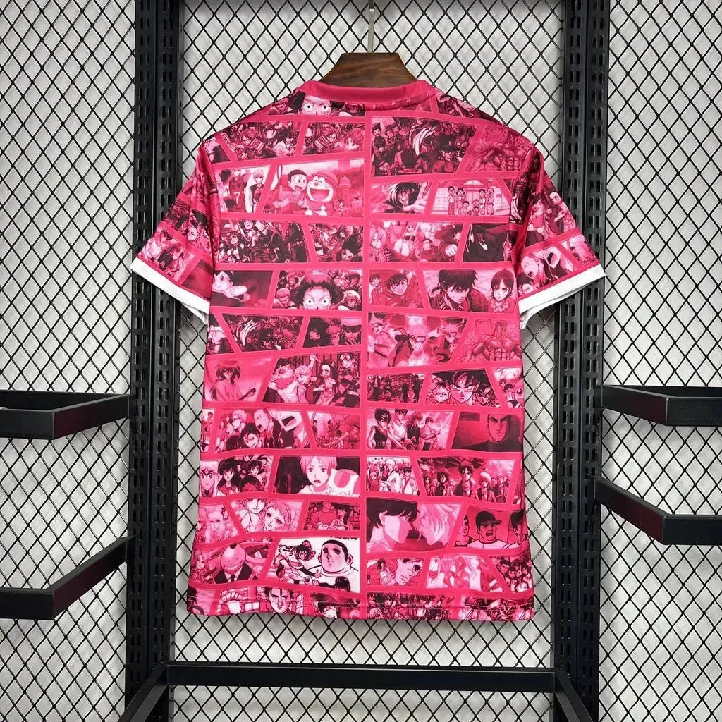 Camisa Japão Edição Especial 24/25 - Torcedor Masculina Rosa - Netmantos