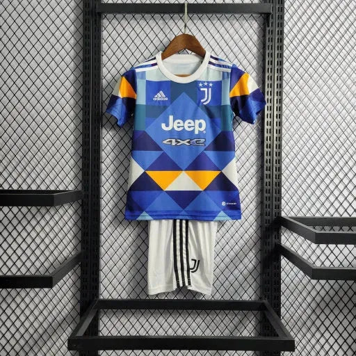 Camisa Juventus 22/23 - Torcedor Infantil Azul - Netmantos
