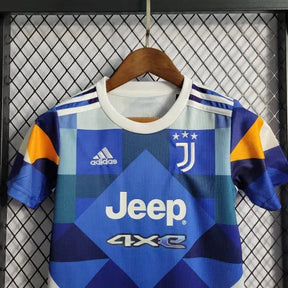 Camisa Juventus 22/23 - Torcedor Infantil Azul - Netmantos