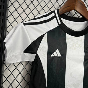 Camisa Juventus Home 24/25 - Torcedor Infantil Preta e Branca - Netmantos