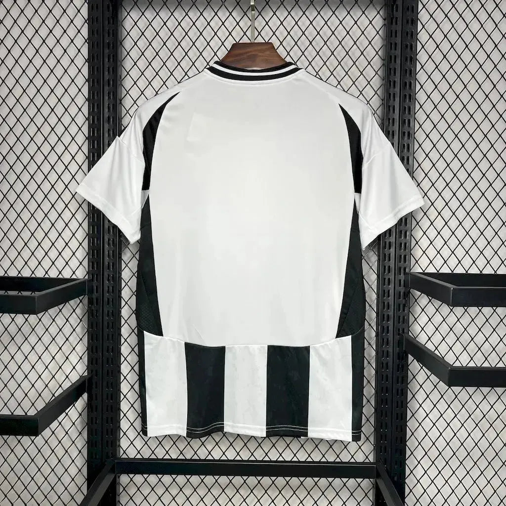 Camisa Juventus Home 24/25 - Torcedor Masculina Preta e Branca - Netmantos