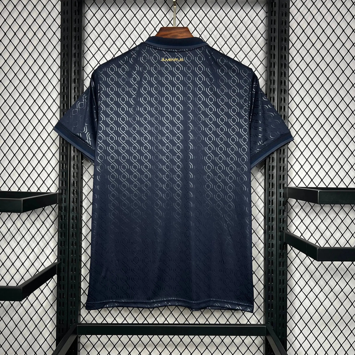 Camisa Juventus Third Away 24/25 - Torcedor Masculina Azul Escuro e Dourado - Netmantos