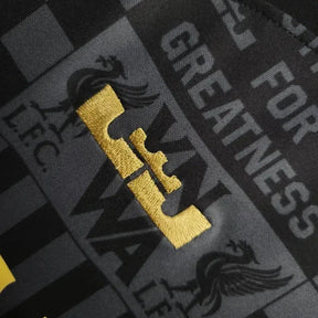 Camisa Liverpool x Lebron James 24/25 - Torcedor Masculina Preta e Dourada - Netmantos