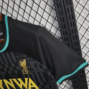 Camisa Liverpool x Lebron James 24/25 - Torcedor Masculina Preta e Dourada - Netmantos