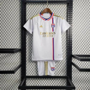 Camisa Lyon Home 23/24 - Torcedor Infantil Branca - Netmantos
