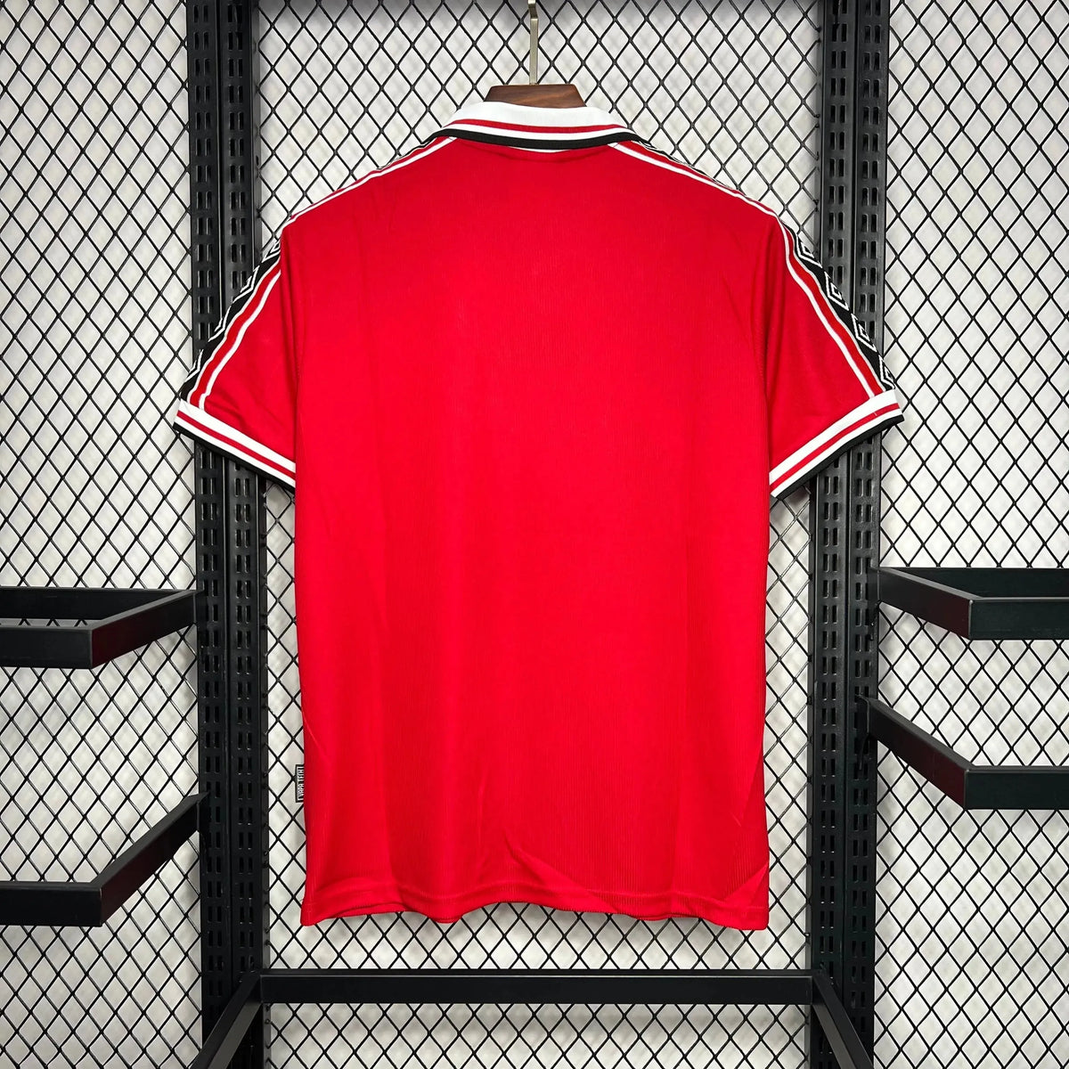 Camisa Manchester United Retrô Home 1998/99 - Torcedor Masculina Vermelha - Netmantos