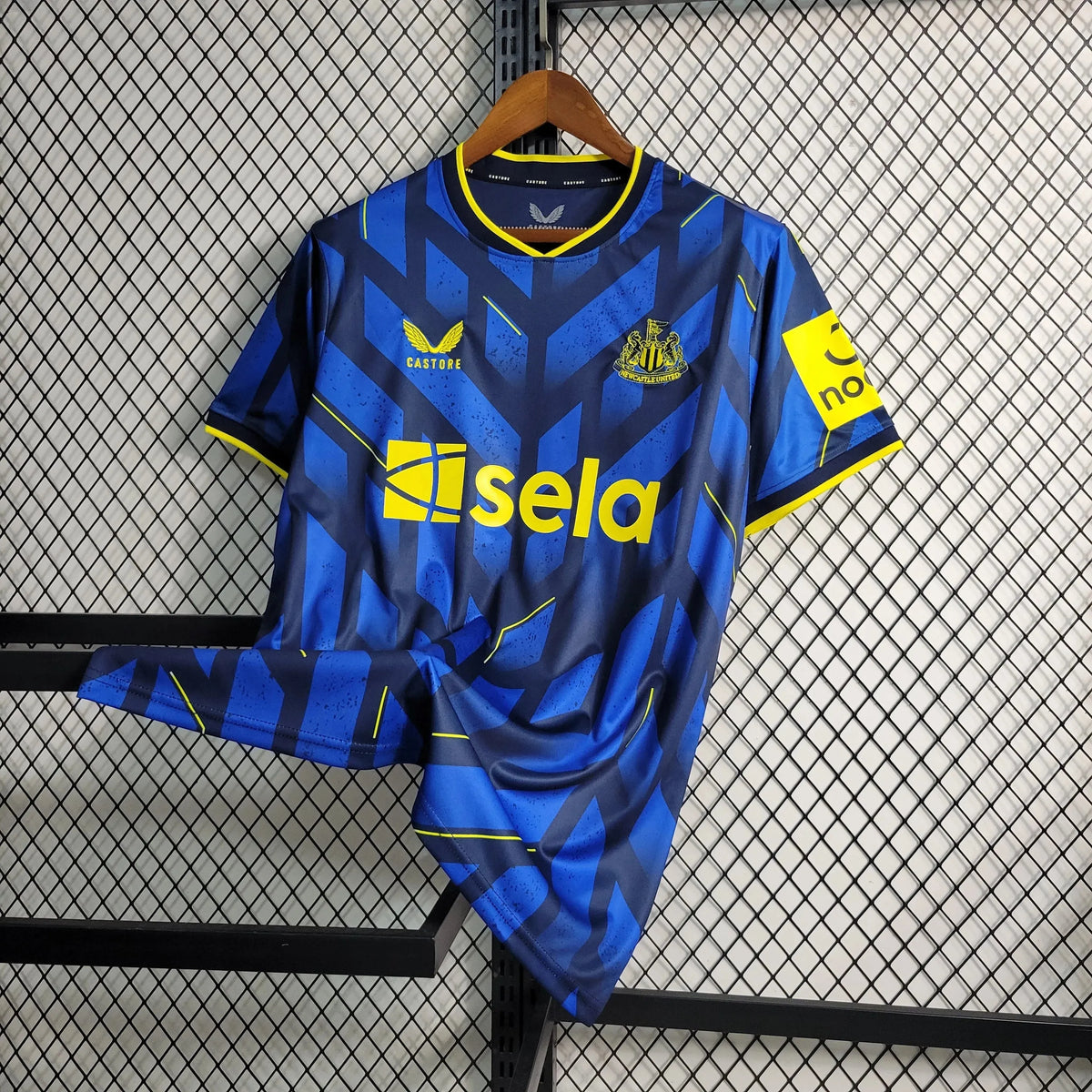 Camisa Newcastle United Away II 23/24 - Torcedor Masculina Azul - Netmantos