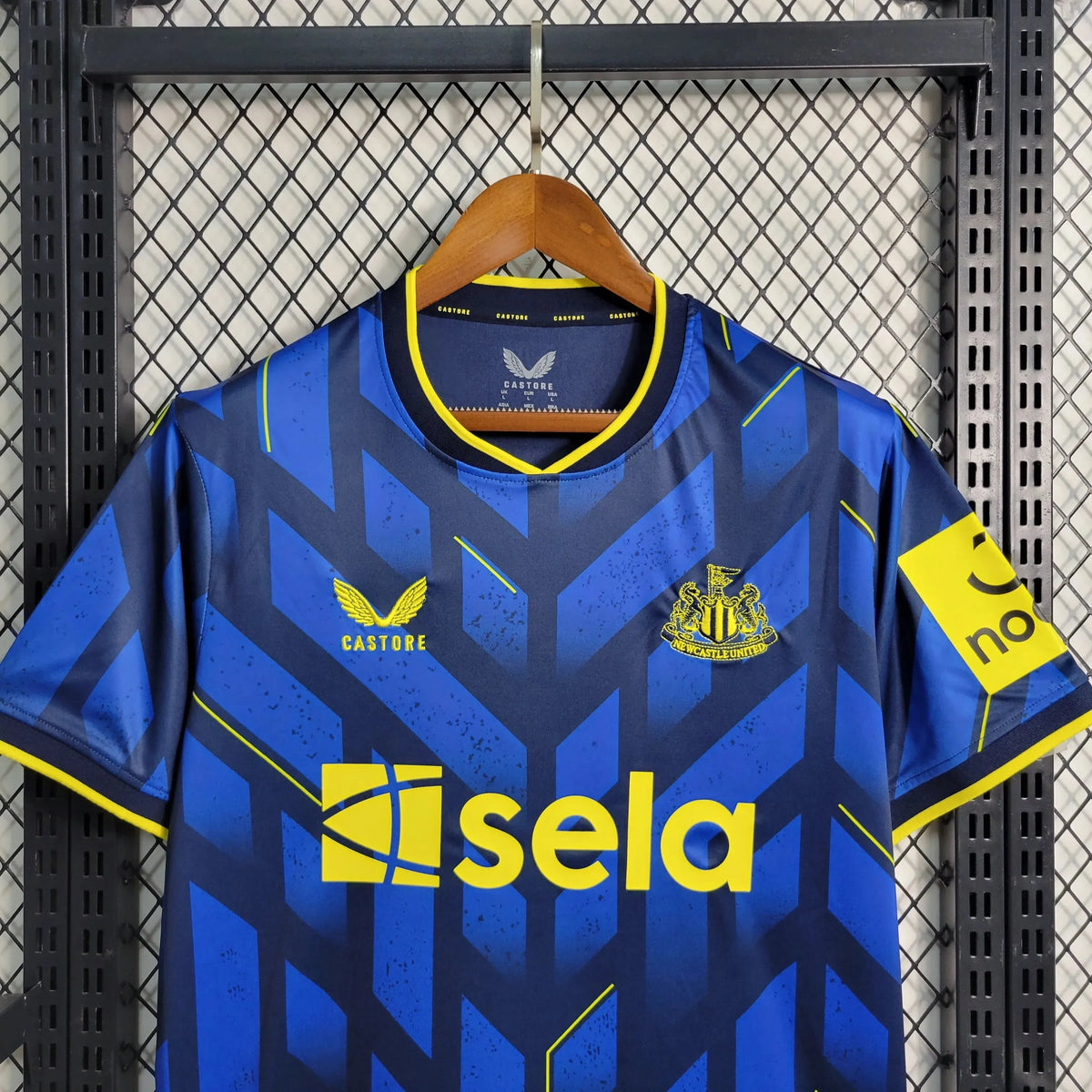 Camisa Newcastle United Away II 23/24 - Torcedor Masculina Azul - Netmantos