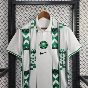 Camisa Nigéria 24/25 - Torcedor Masculina Branca - Netmantos